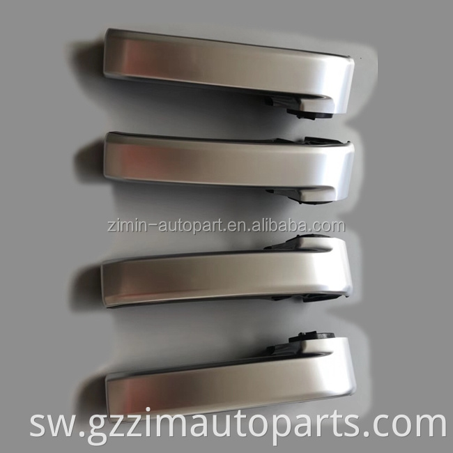 high quality  chrome inner car accessaries door handle cover for land cruiser fj200 lc200 2008 - 2019